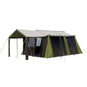 2 Room Canvas Family Tent Kakapo 8 From Kiwi Camping NZ