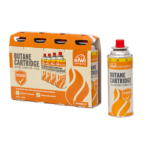 Kiwi Camping 220G RVR Butane Canister - 4PK Kiwi Camping NZ
