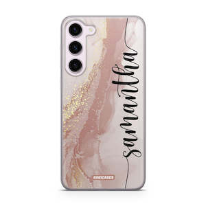 Dusty Pink Watercolour - Galaxy S24 Plus - Custom