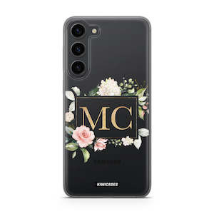 Custom: Floral Border - Galaxy S24 Plus - Custom