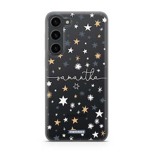 Starry Night White - Galaxy S24 Plus - Custom