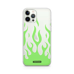 Green Fire - iPhone 12/12 Pro
