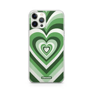 Green Hearts - iPhone 12/12 Pro