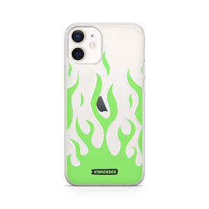 Green Fire - iPhone 12 Mini