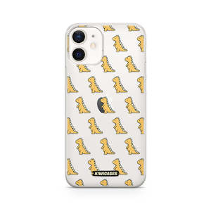 Iphone 12 Mini: Yellow Dinosaurs - iPhone 12 Mini