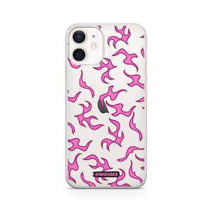 Pink Flames - iPhone 12 Mini