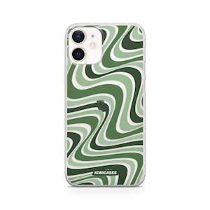 Iphone 12 Mini: Wavey Green - iPhone 12 Mini