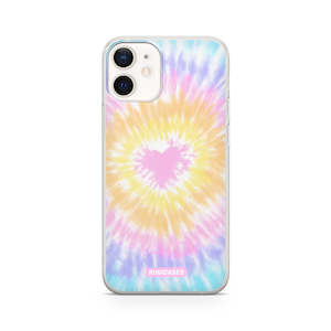 Tie Dye Hearts - iPhone 12 Mini