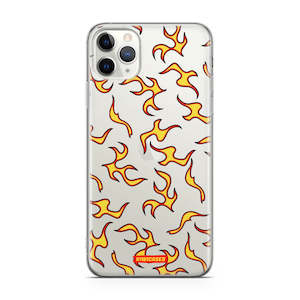 Yellow Fire Flames - iPhone 11 Pro Max
