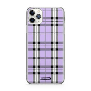 Purple Plaid - iPhone 11 Pro Max