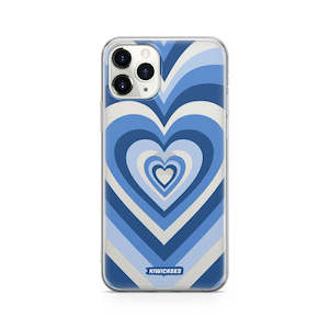 Iphone 11 Pro: Blue Hearts - iPhone 11 Pro