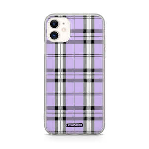 Iphone 11: Purple Plaid - iPhone 11