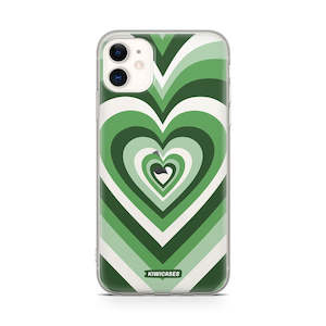 Iphone 11: Green Hearts - iPhone 11