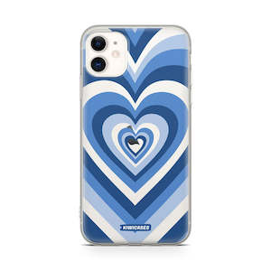 Iphone 11: Blue Hearts - iPhone 11
