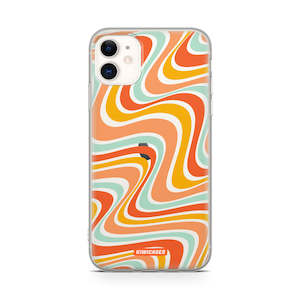 Wavey Orange - iPhone 11