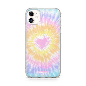 Iphone 11: Tie Dye Hearts - iPhone 11