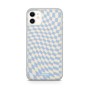 Blue Checkers - iPhone 11