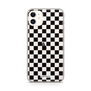 Iphone 11: Black Checkers - iPhone 11