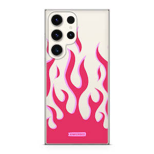 Galaxy S23 Ultra: Pink Fire Flames - Galaxy S23 Ultra