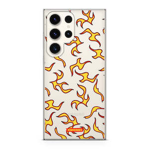 Galaxy S23 Ultra: Yellow Fire Flames - Galaxy S23 Ultra