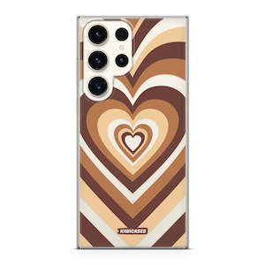 Latte Hearts - Galaxy S23 Ultra