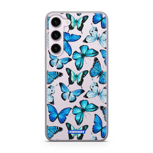 Galaxy S23 Plus: Blue Butterflies - Galaxy S23 Plus