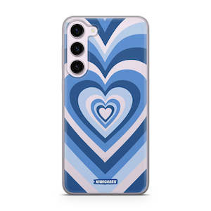 Blue Hearts - Galaxy S23 Plus