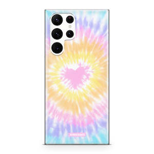 Tie Dye Hearts - Galaxy S22 Ultra