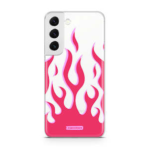 Galaxy S22 Plus: Pink Fire Flames - Galaxy S22 Plus