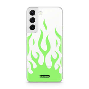 Galaxy S22 Plus: Green Fire - Galaxy S22 Plus