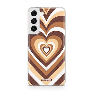 Latte Hearts - Galaxy S22 Plus