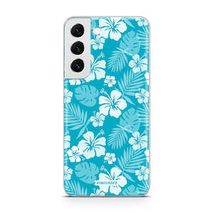 Hibiscus Blue - Galaxy S22 Plus