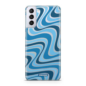 Galaxy S21 Plus: Wavey Blue - Galaxy S21 Plus