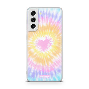 Galaxy S21 Fe: Tie Dye Hearts - Galaxy S21 FE