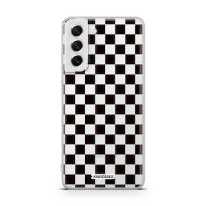 Galaxy S21 Fe: Black Checkers - Galaxy S21 FE