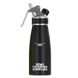 Cream Dispensers: Black Whipped Cream Dispenser 1000ml (Aluminium)