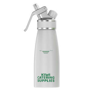 Cream Dispensers: White Whipped Cream Dispenser 1000ml (Aluminium)
