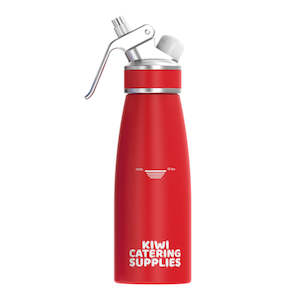 Cream Dispensers: Red Whipped Cream Dispenser 500ml (Aluminium)