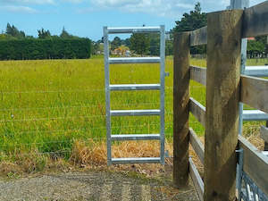 Products: Cattle Yard Gate 650mm 6 Rail