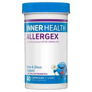 Allergies And Sinus: Inner Health Allergex 40s