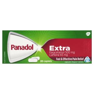 Pain Relief: Panadol Extra Tablets