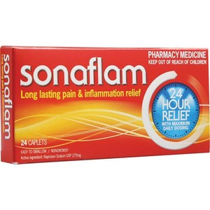 Pain Relief: Sonaflam Caplets