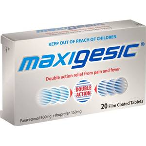 Maxigesic Double Action Tablets