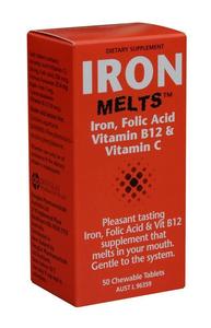 Iron Melts Tablets 50s