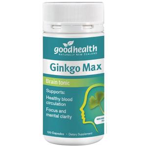 Good Health Ginkgo Max 120s