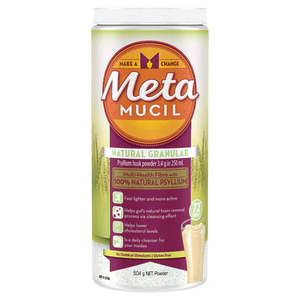 Health Supplements: Metamucil Natural Granular 504g 72 Dose
