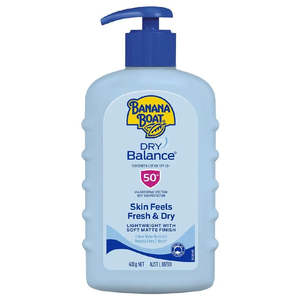 Sun Care 1: Banana Boat Dry Balance SPF50+ 400g Pump