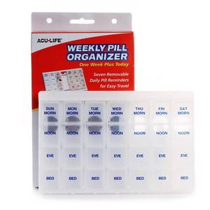 Dosage Aids: Acu-Life Weekly Pill Organizer