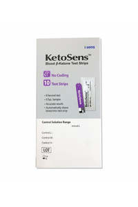 Medical Device: KetoSens Blood β-Ketone Test Strips (10s)