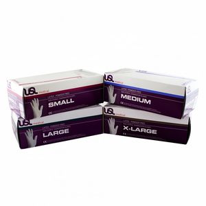 Face Masks Gloves Hand Sanitisers: Nitrile Gloves (Latex & Powder Free) -brand may vary